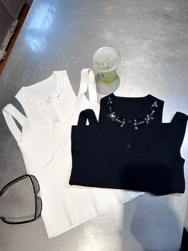 设计师品牌 SHETELLS 重工针织背心