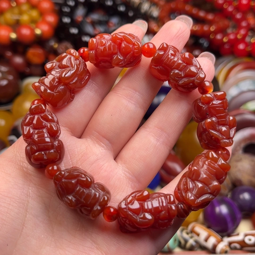 玛瑙/玉髓未镶嵌颈饰