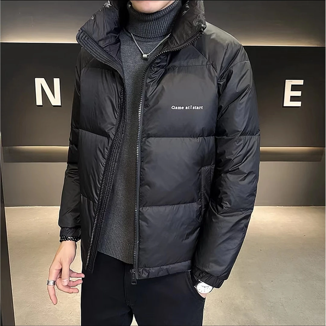 【石墨烯加厚免洗羽绒服】新款立领男女同款加厚保暖休闲外套-7K107