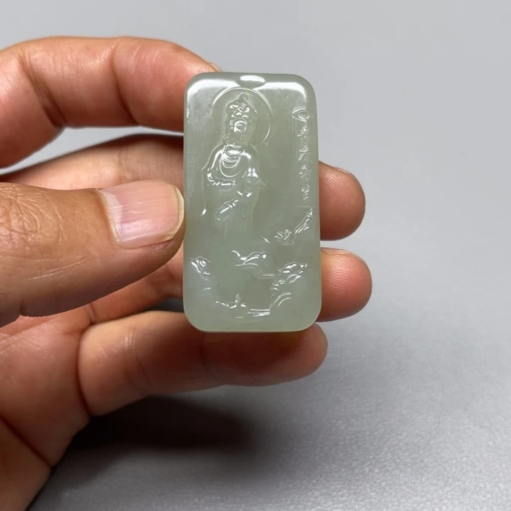 吊坠(不含链)未镶嵌和田玉初*