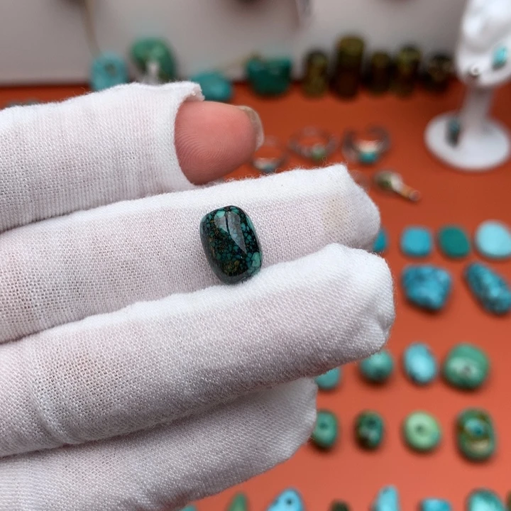 未镶嵌绿松石珠宝奇石李*再