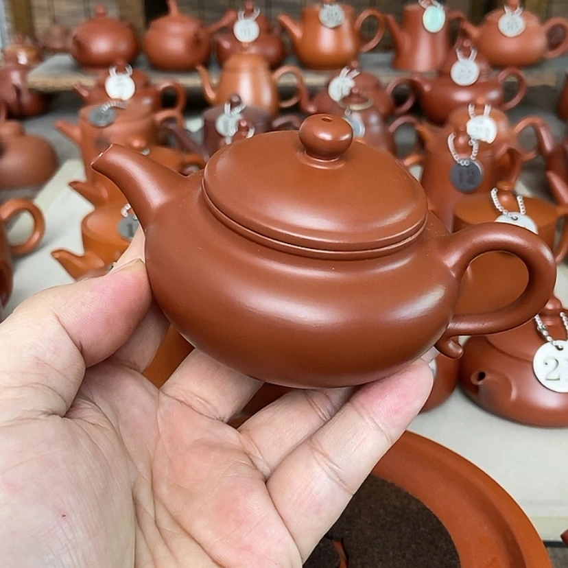 【闪购商品】茶壶朱泥130cc000000000000000