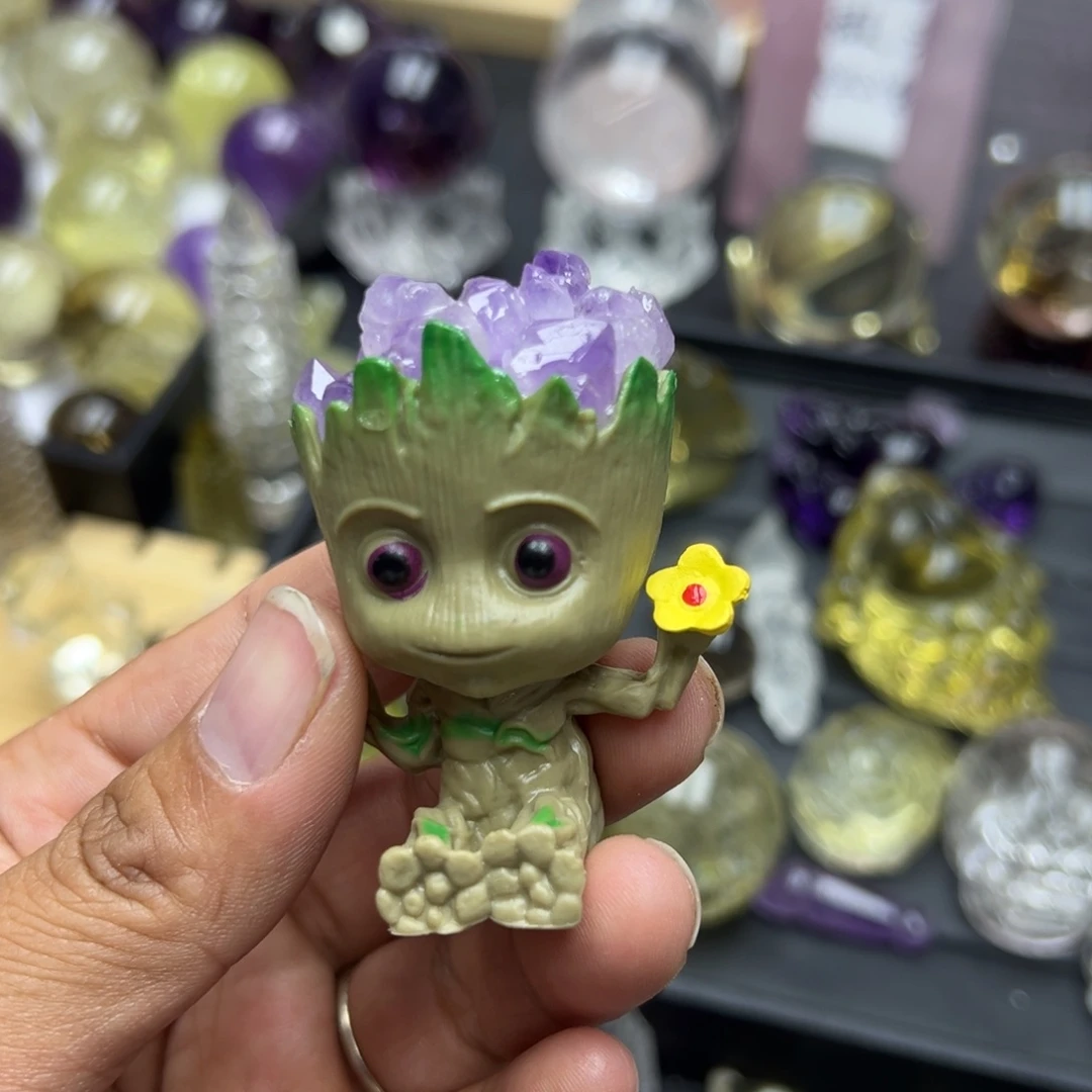 水晶摆件未镶嵌水晶