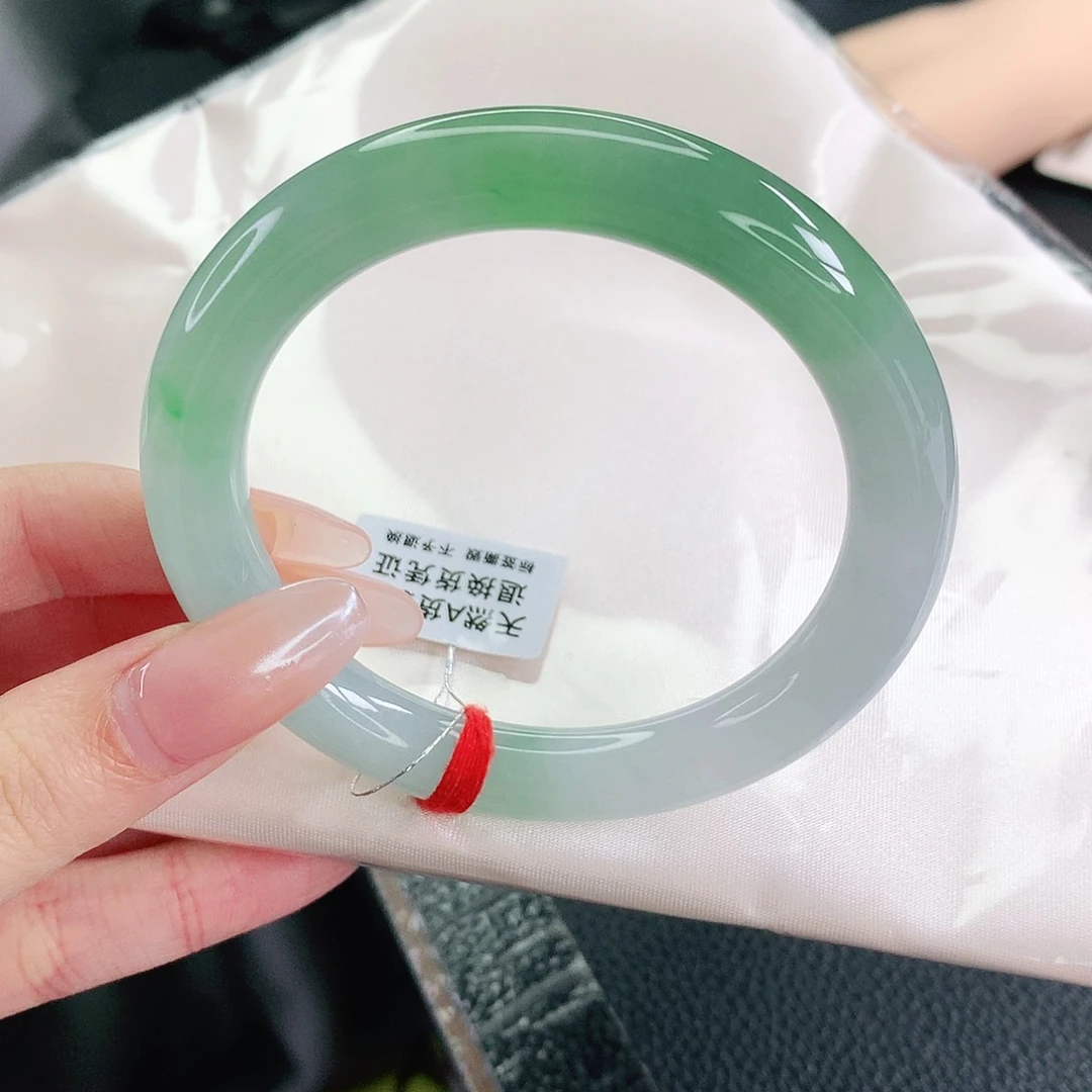 未镶嵌手镯翡翠55圈