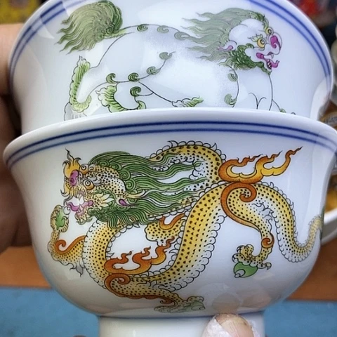 景德镇陶瓷藏式茶碗