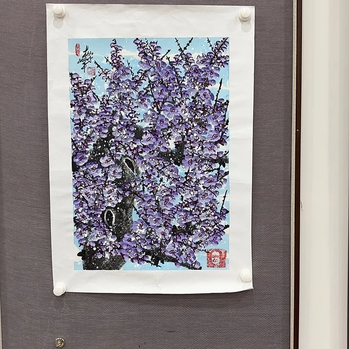 信***下国画国画作品展览