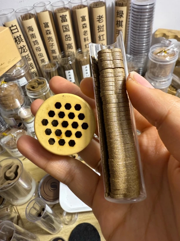 绿棋沉水小祥云香