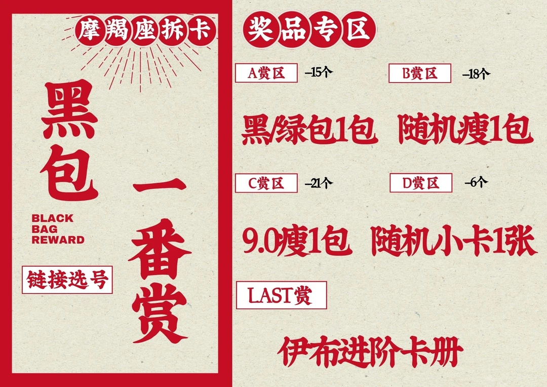 宝可梦简中 一番赏大作战盲盒产品【下单即默认代拆】