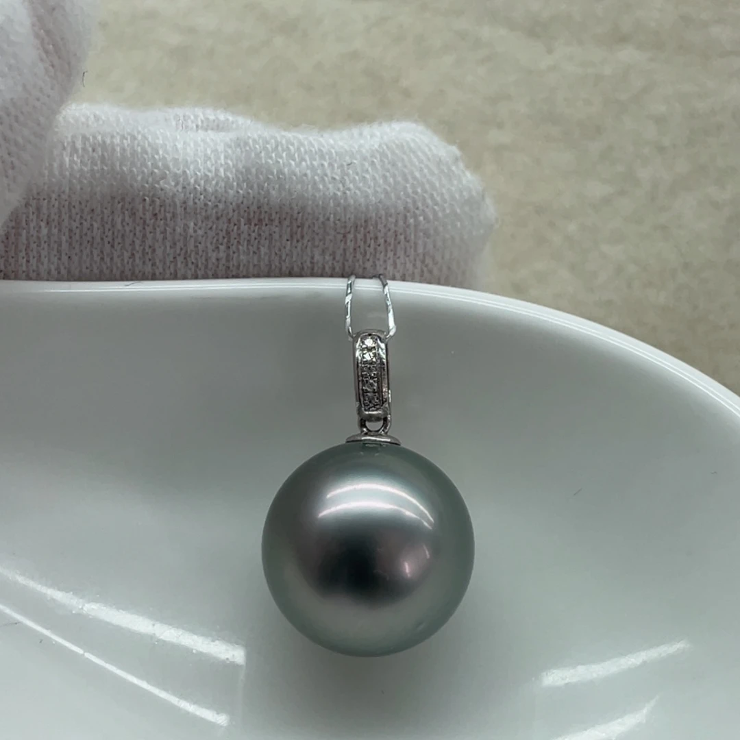 吊坠(不含链)未镶嵌海水珍珠13mm