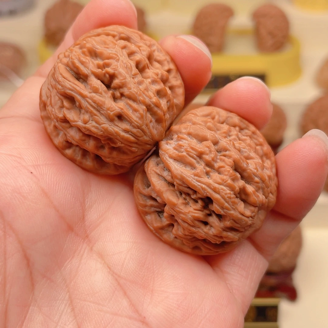 把件文玩核桃狮虎兽35