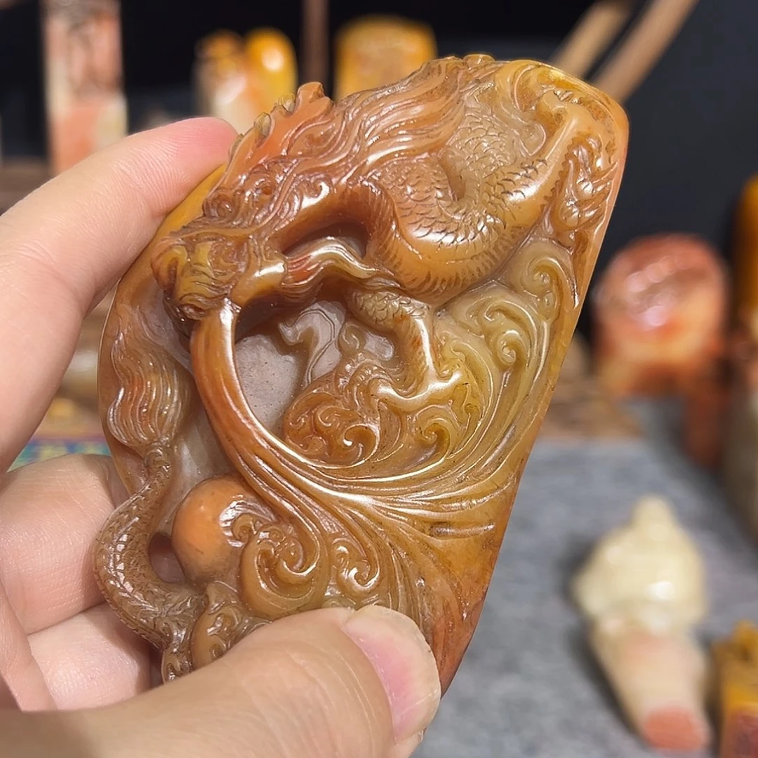 寿山石印石是是山山水水