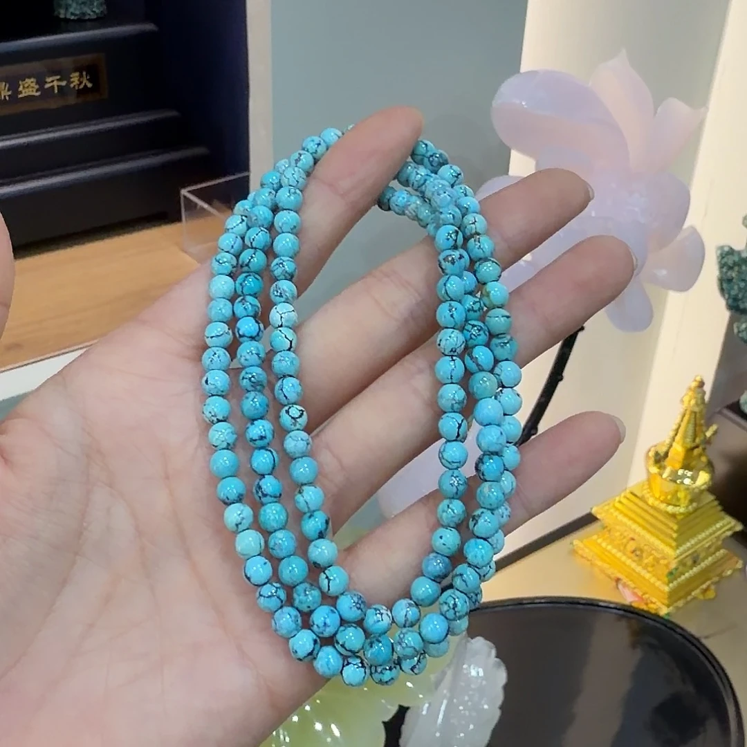 绿松石未镶嵌颈饰