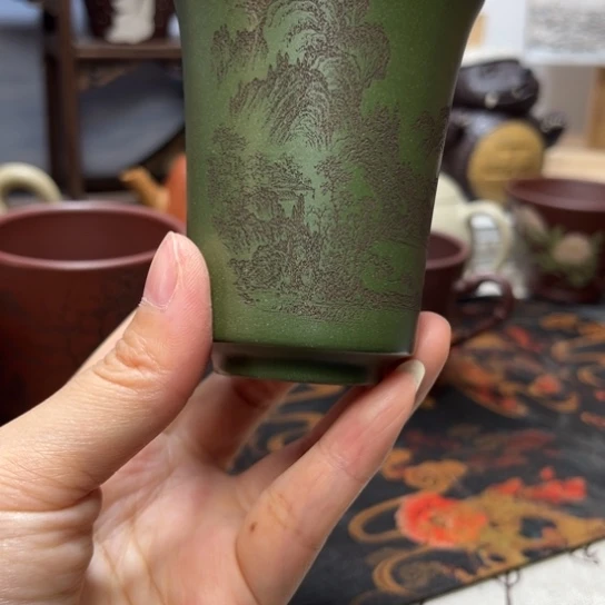 紫砂茶杯宜兴紫砂茶具