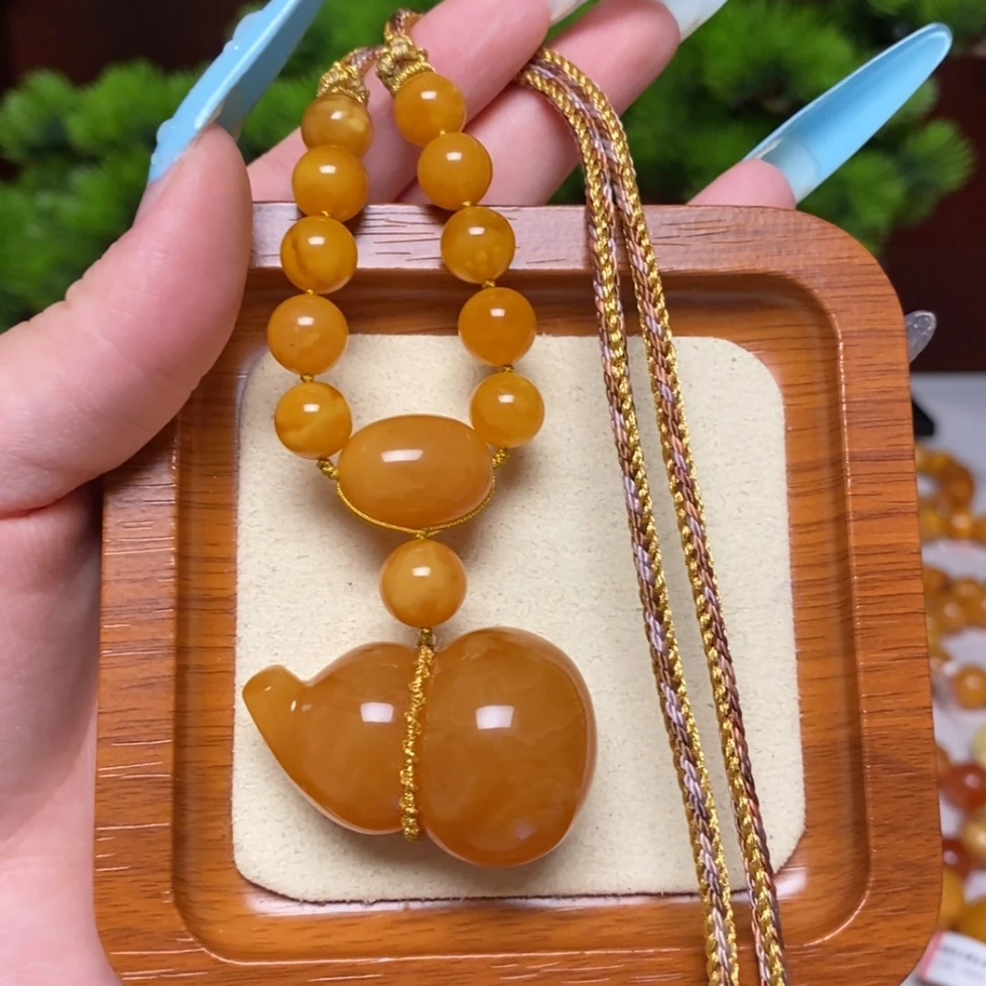 【闪购商品】未镶嵌颈饰蜜蜡项链