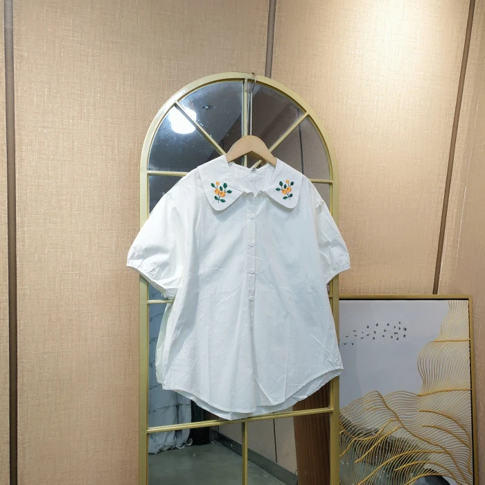 BG805孕妇白色衬衣110-140