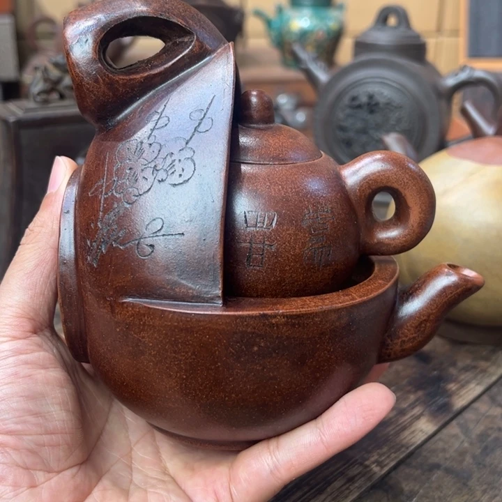茶壶紫砂紫砂壶作品