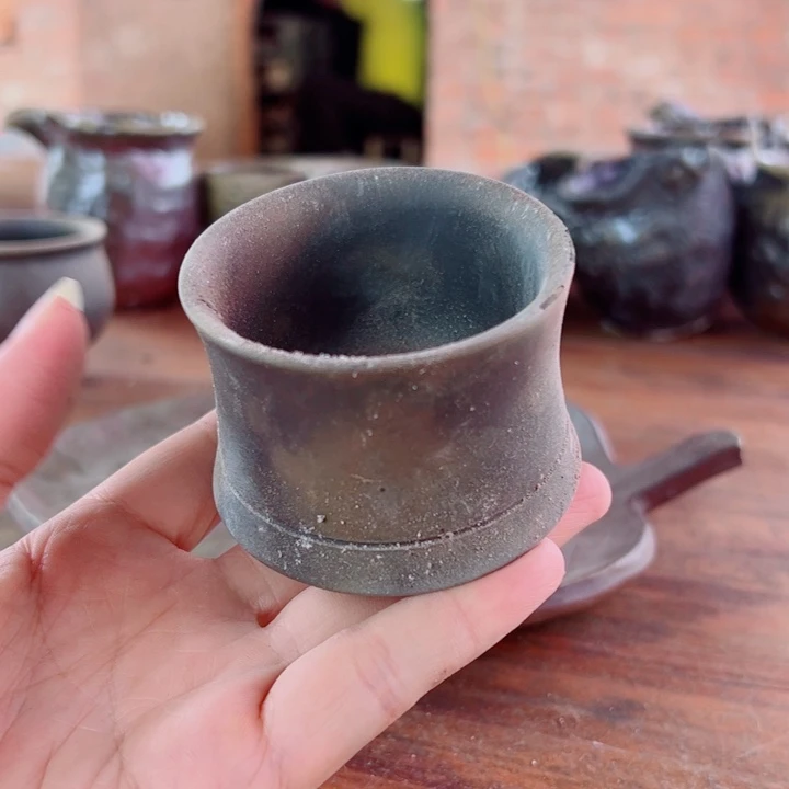 坭兴陶贵台龙窑柴烧茶器A04