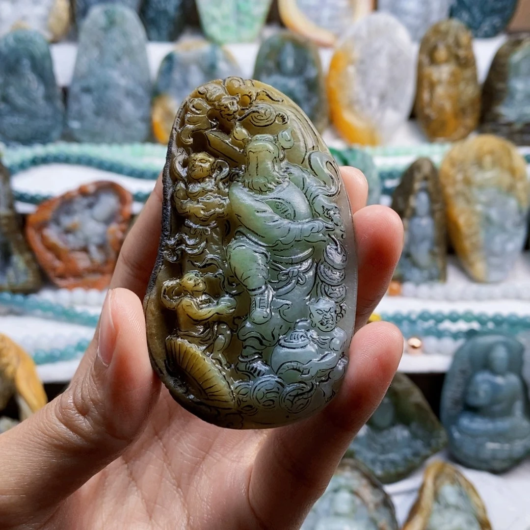 涛***帅定制翡翠未镶嵌翡翠定制链接