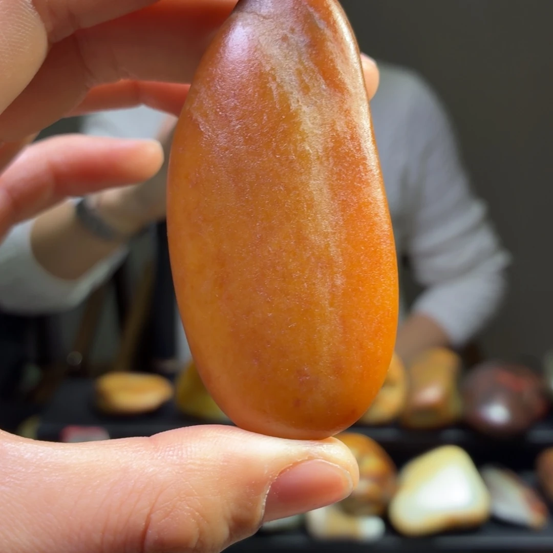 和田玉未镶嵌挂件58g