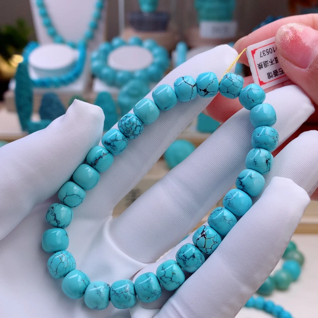 绿松石未镶嵌挂件