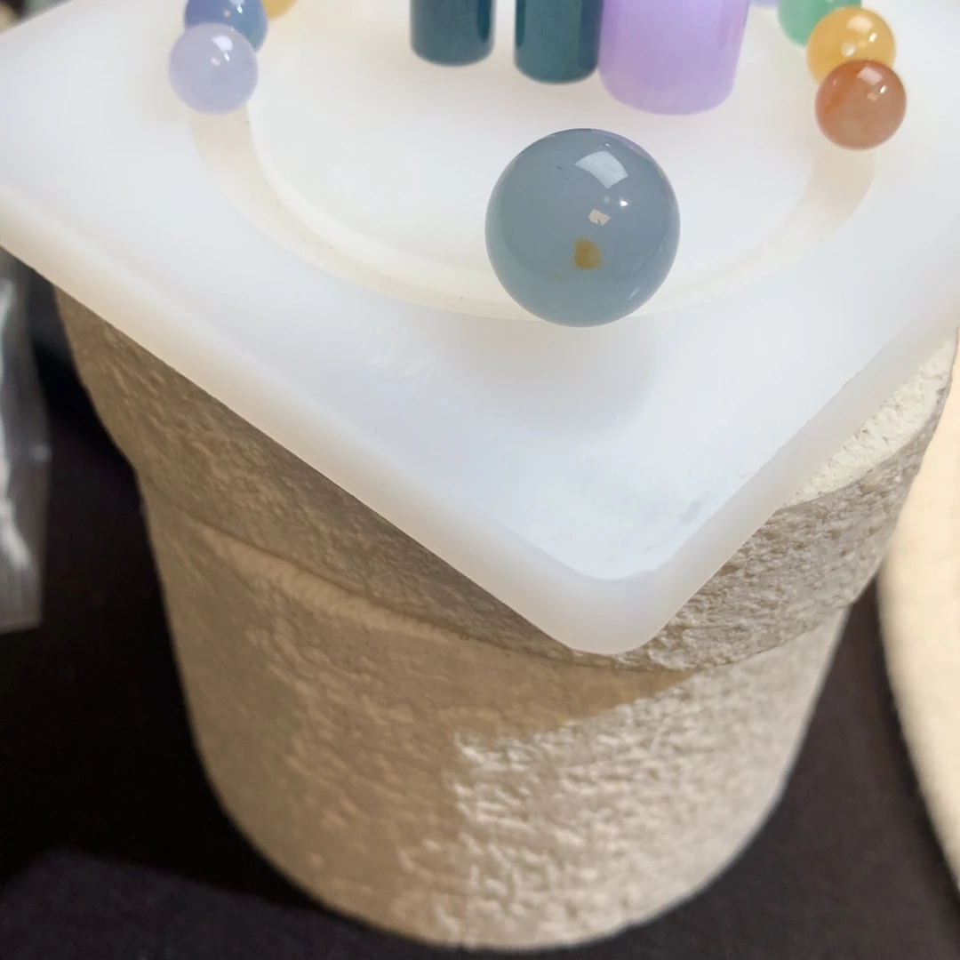 翡翠散珠星空蓝洒金桂花