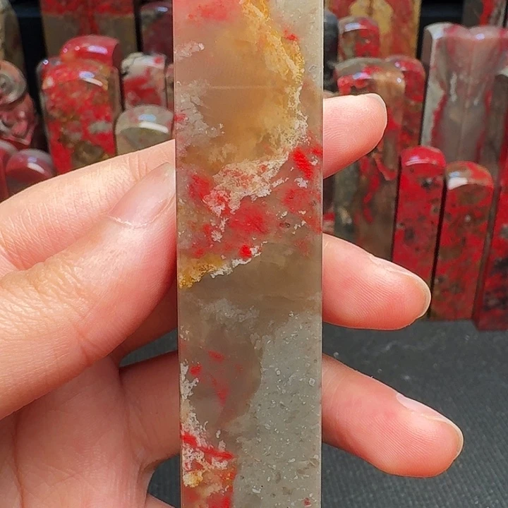 昌化石印石精品昌化鸡血石