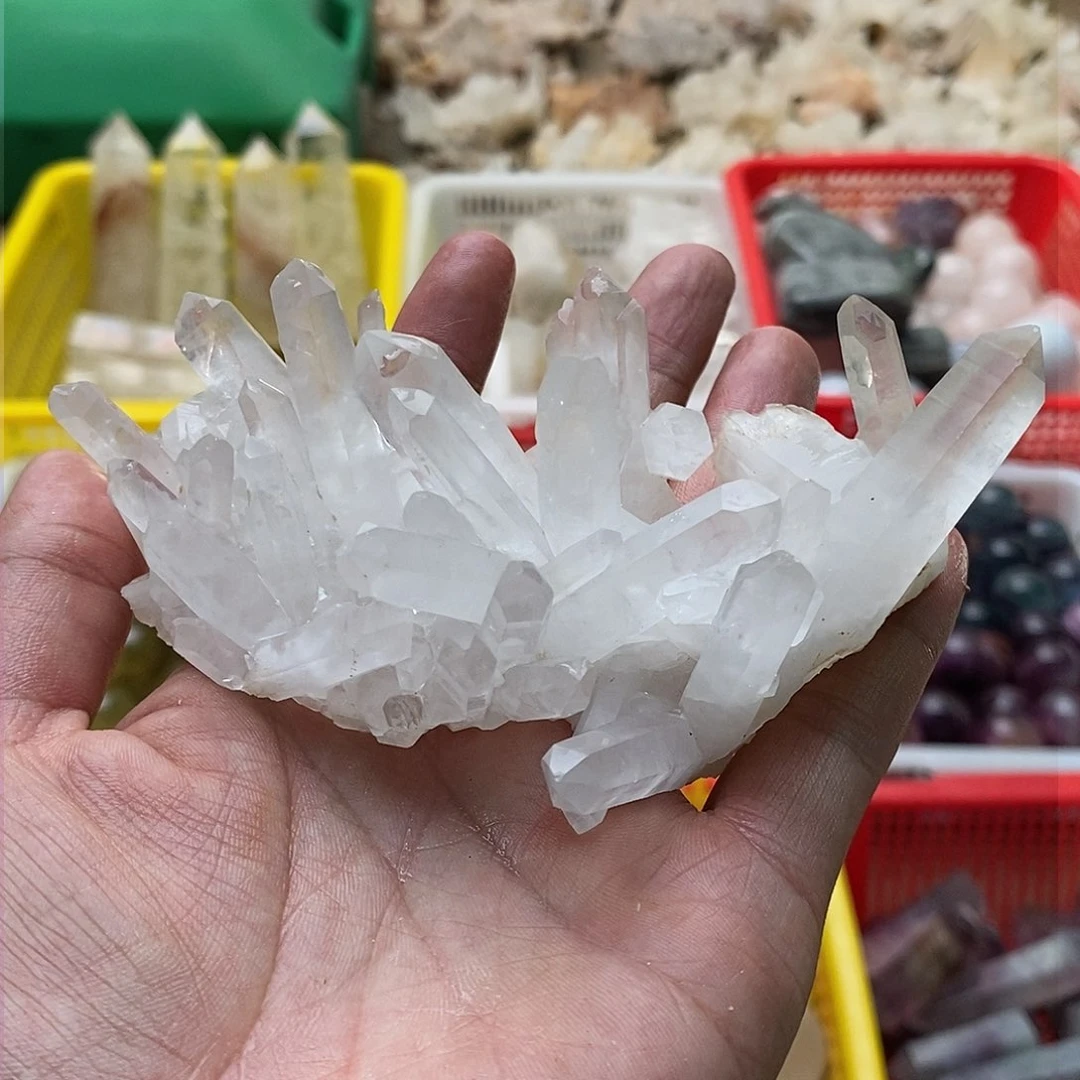 水晶珠宝半成品未镶嵌