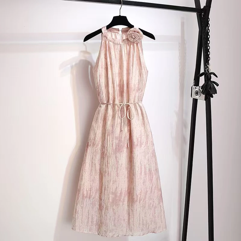 K081-090夏季吊带连衣裙纯欲温柔风甜美（不是主图款以直播间为准）