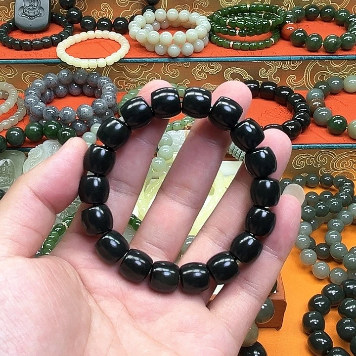 未镶嵌手链和田玉（青玉）