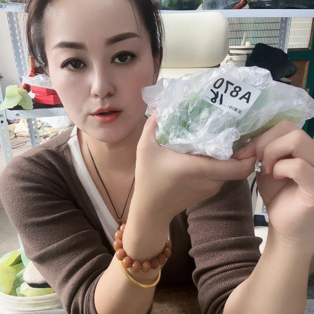 玉天然岫玉手工雕刻