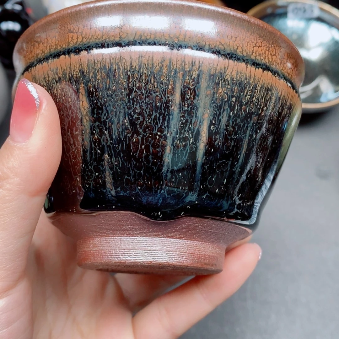 茶盏建窑建盏主人杯139