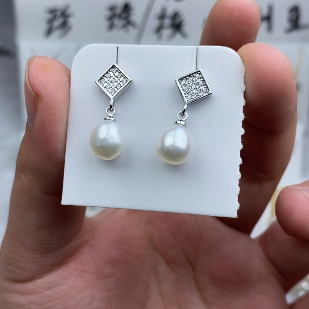 耳饰未镶嵌淡水珍珠