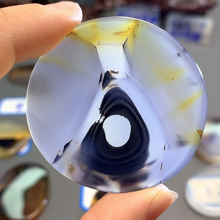 未镶嵌颈饰玛瑙/玉髓