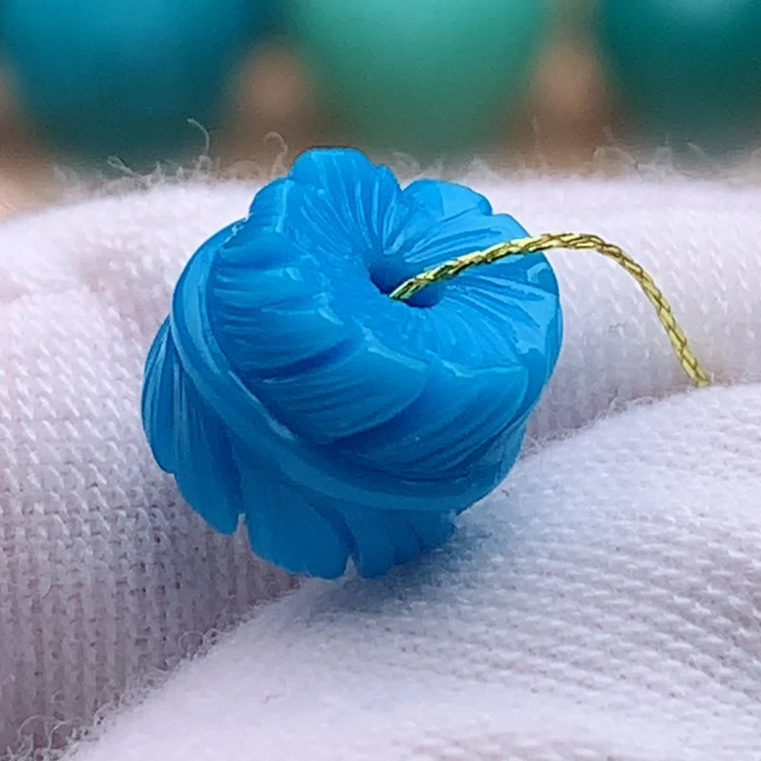 未镶嵌绿松石珠宝奇石