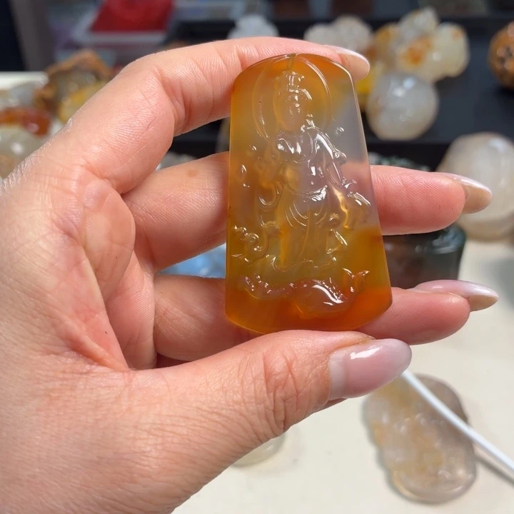 未镶嵌吊坠(不含链)玛瑙/玉髓