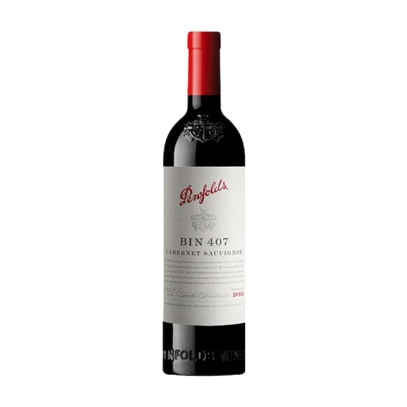 奔富（Penfolds）BIN407赤霞珠干红葡萄酒木塞澳洲原装进口单支