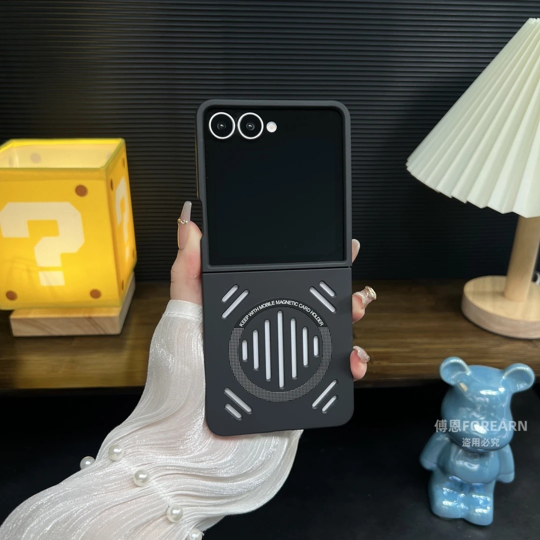 适用于三星Galaxy Z Flip7手机壳flip7fe折叠屏超薄flip6磁吸散热