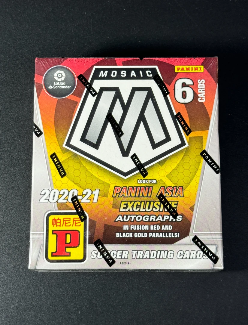 【拆盒】2020/21 Panini Mosaic 西甲马赛克 亚版 Hobby 球星卡盲盒