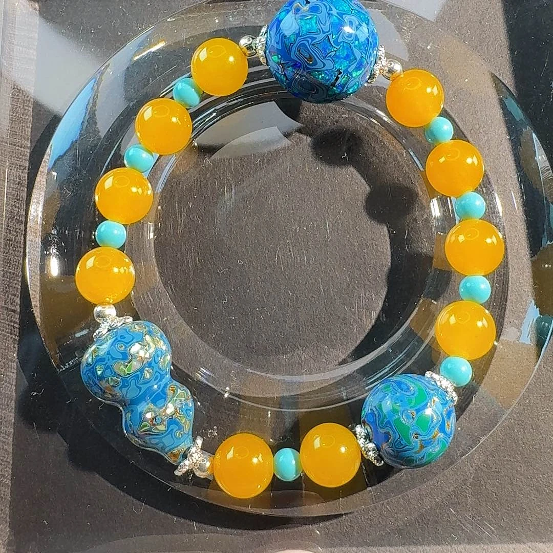 非遗大漆葫芦珠 卡2.0 海上落日