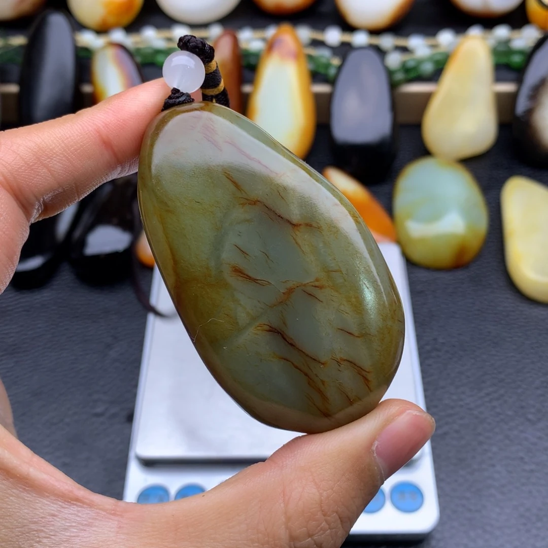 和田玉挂件未镶嵌