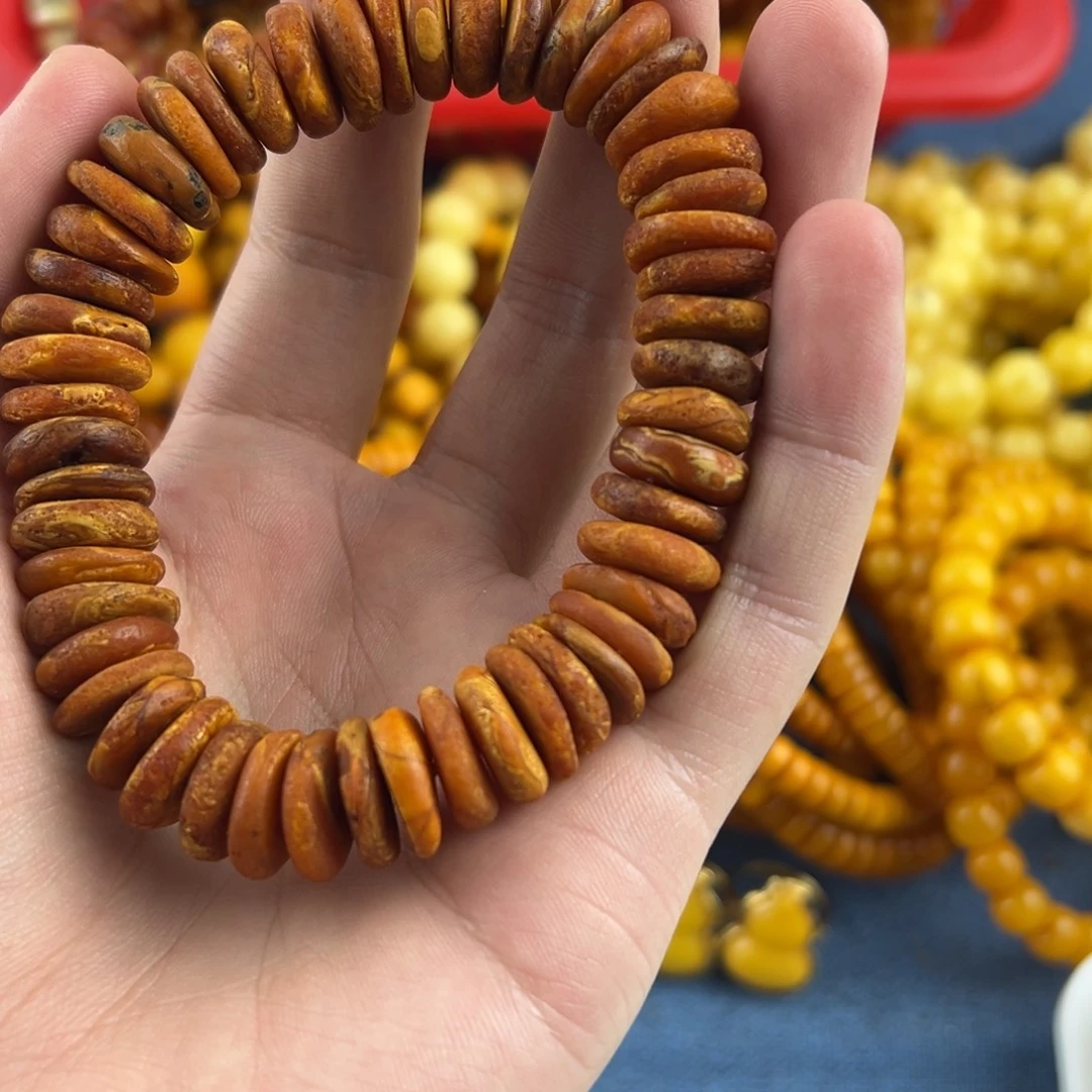 琥珀未镶嵌珠宝奇石