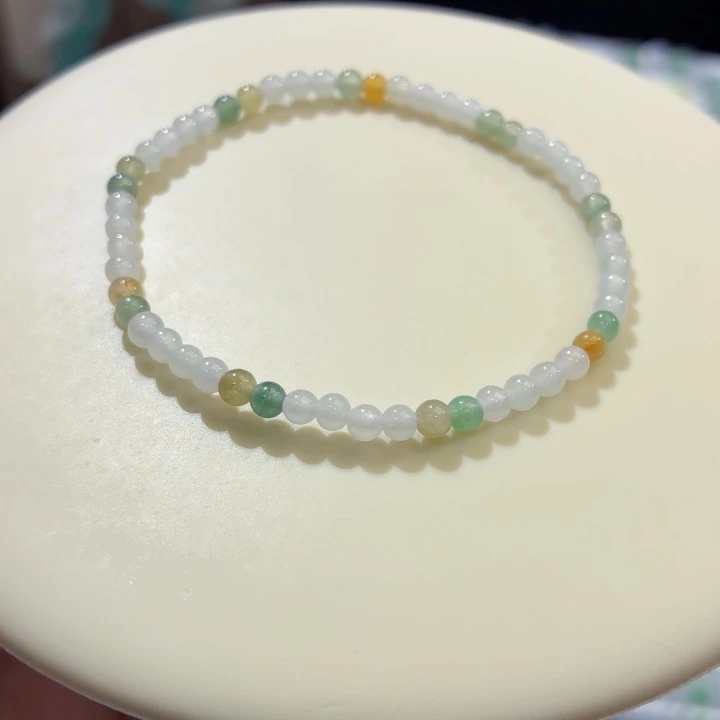 翡翠未镶嵌手链卡3.6福利款