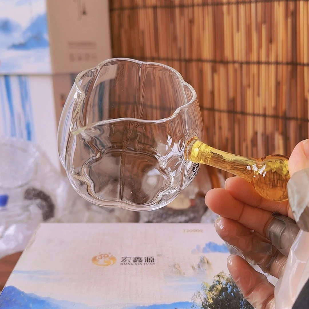 高硼硅玻璃茶水分离款G316黄