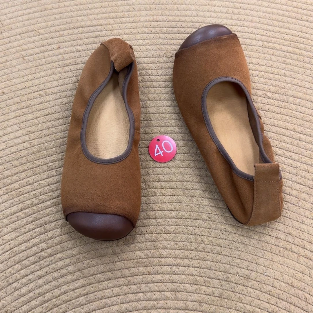 鱼嘴鞋牛皮真皮女士牛皮