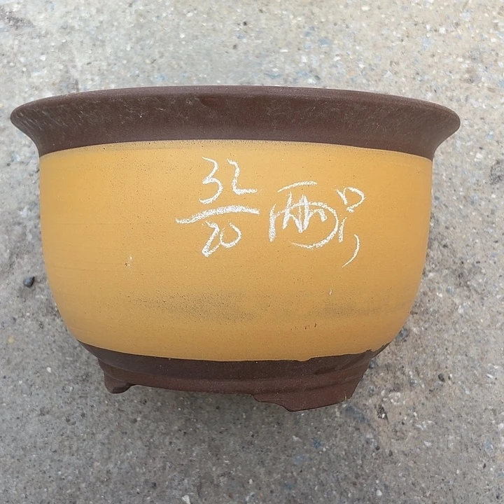 宜兴紫砂花盆，现货发