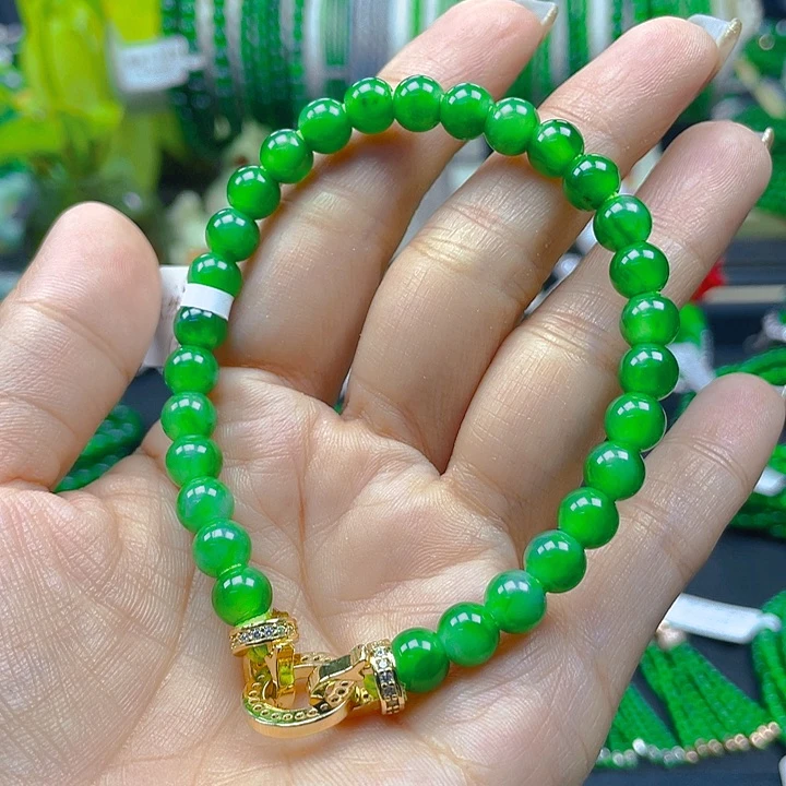 未镶嵌手链翡翠翡翠手链7