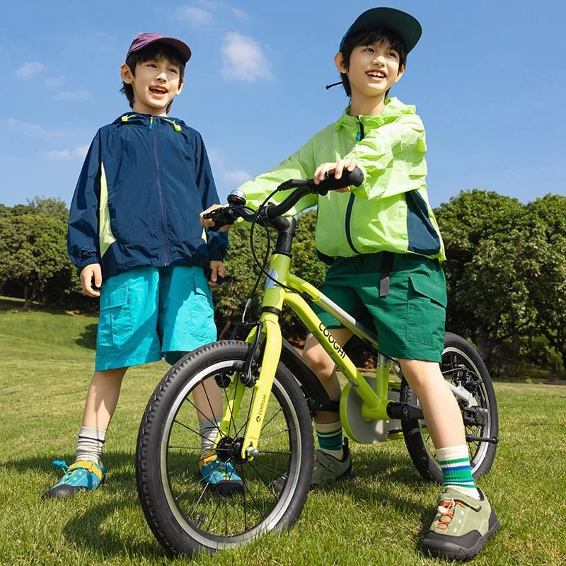 吉米妈【绿光森林】2025春季撞色个性轻薄防晒衣SW2509