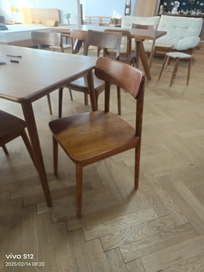 Y17S02椅子摇椅餐桌椅餐台休闲椅家用餐椅凳子北欧餐厅牛角椅