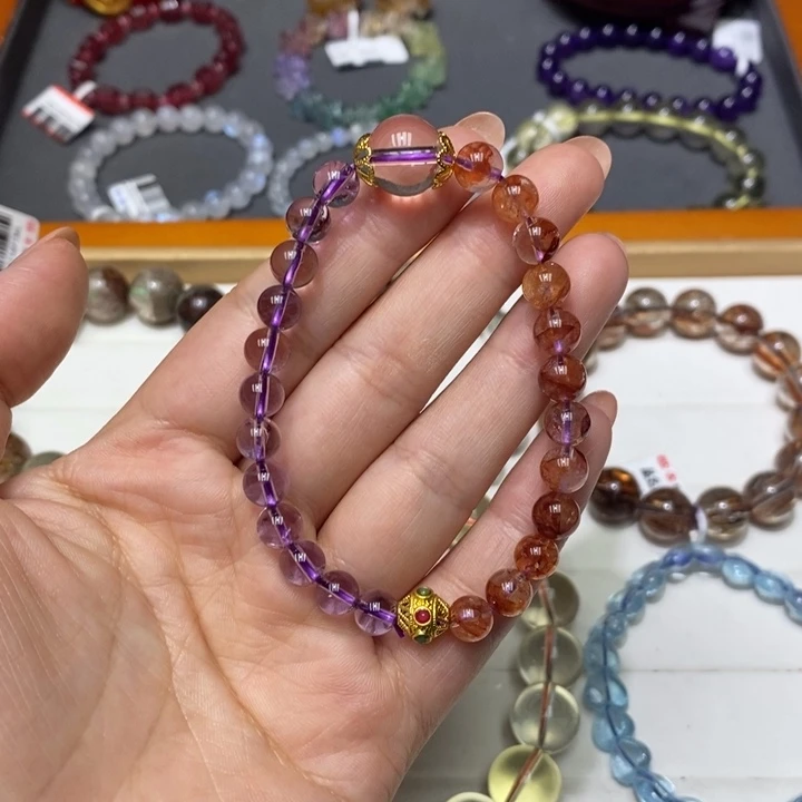 水晶手链未镶嵌手串