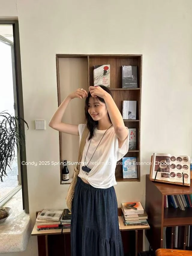 7389 糖果~韩系设计感上衣